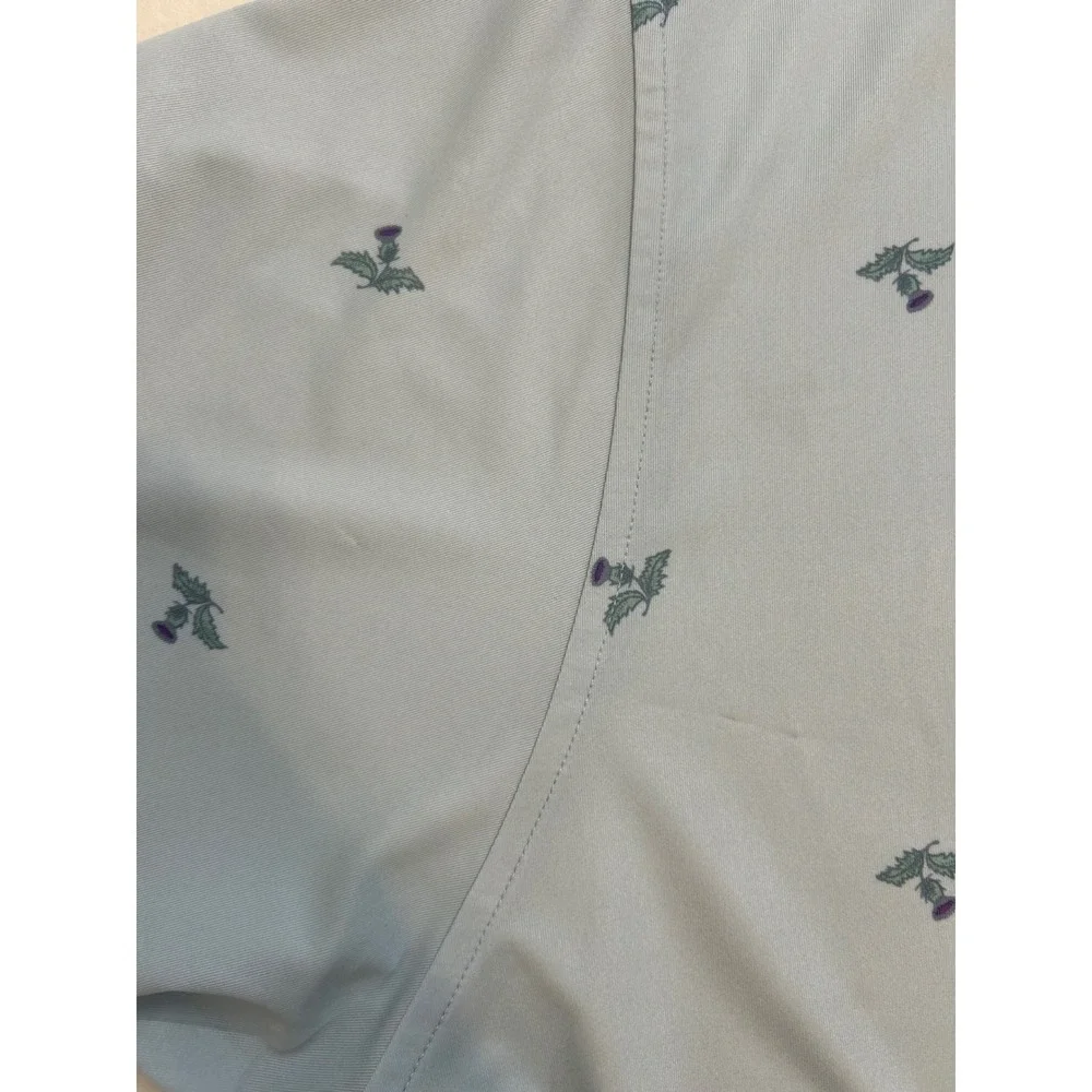 FootJoy Diamante Cabo San Lucas Thistle Print Golf Polo Blue Mens‎ 2XLl